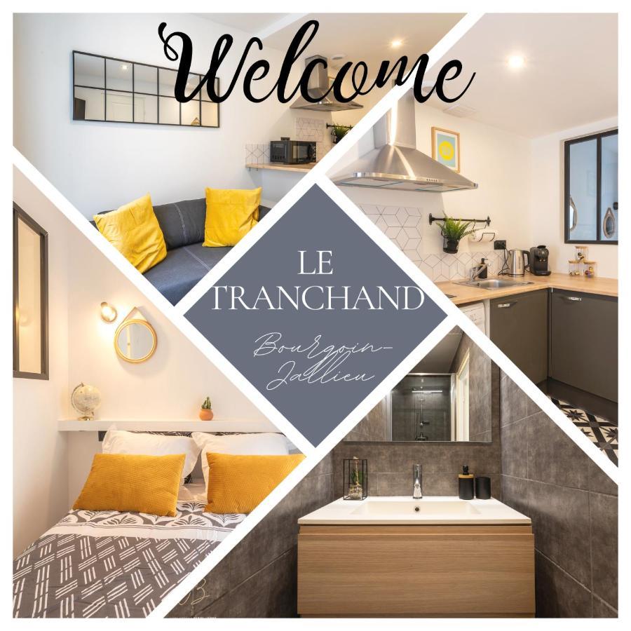 Le Tranchand☆City Center☆Wifi Hd Bourgoin-Jallieu Bagian luar foto